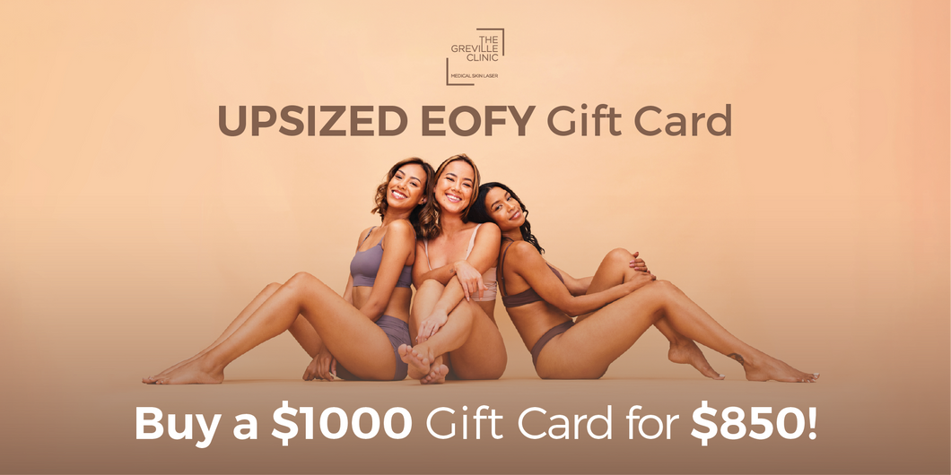 The Greville Clinic EOFYS-Spend & Save! Buy a $1000 Gift Card for $850