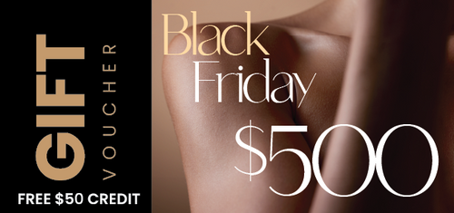 EXTENDED BLACK FRIDAY - $500 Gift Voucher - FREE $50 CREDIT