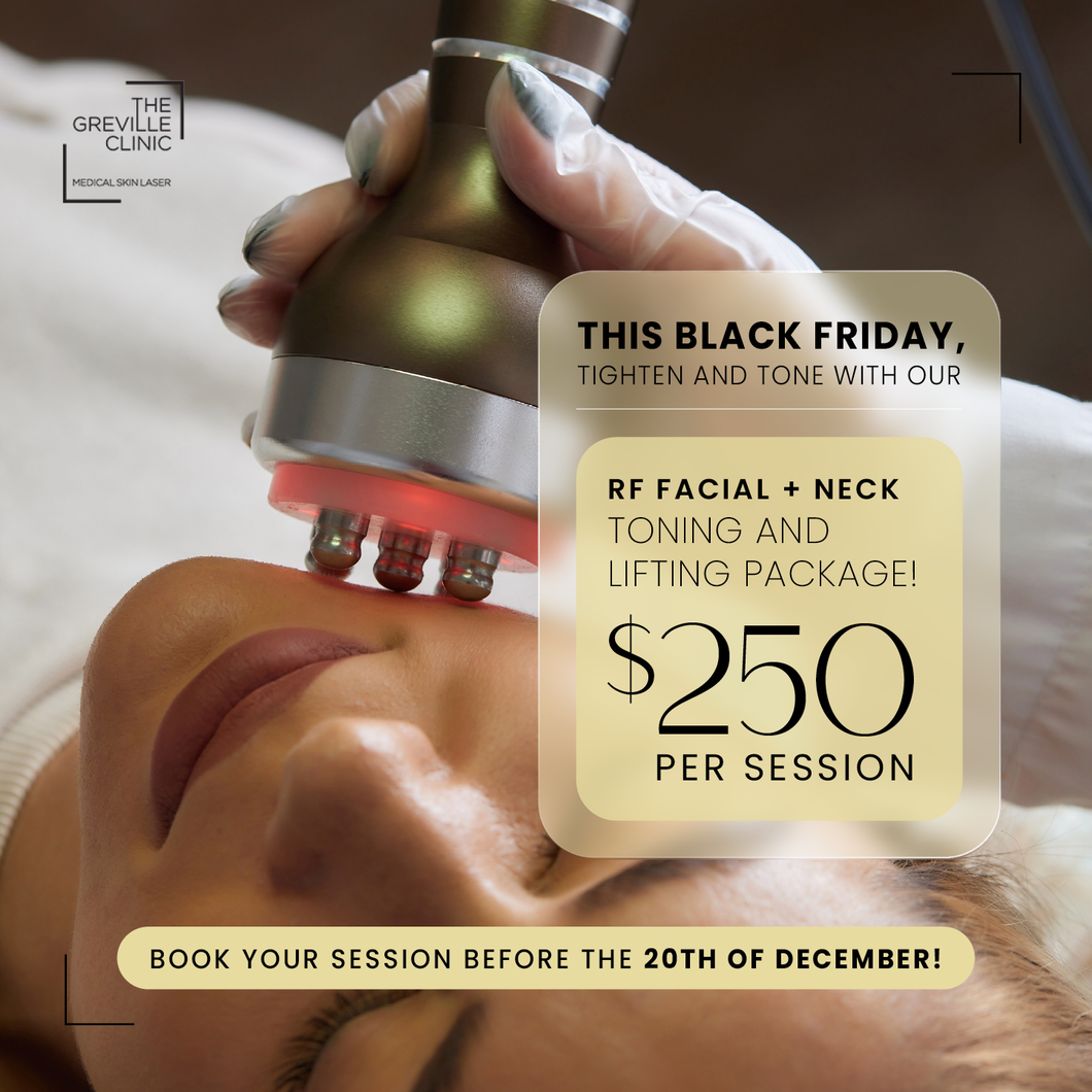 RF Facial + Neck Toning & Lifting